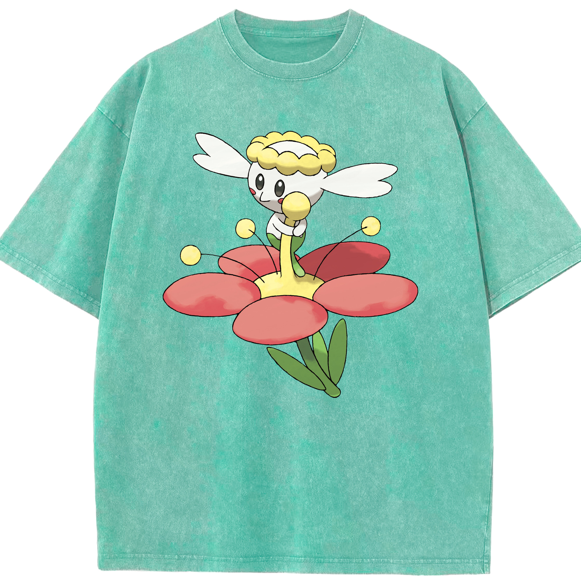 （画像用） ポケットモンスター Pokémon 綿100% ヴィンテージ風 半袖Tシャツ（フロントプリント）